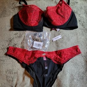 Bra panty set